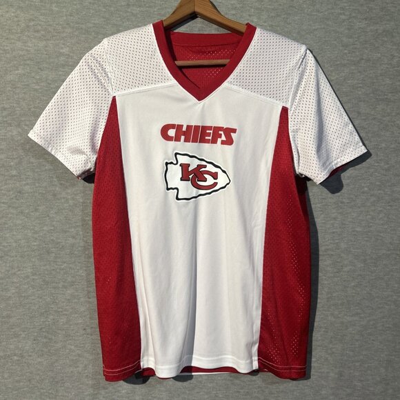Reversible NFL Flag Football Jersey Youth Size XL Kansas City Chiefs Boys Kids - Picture 3 of 5